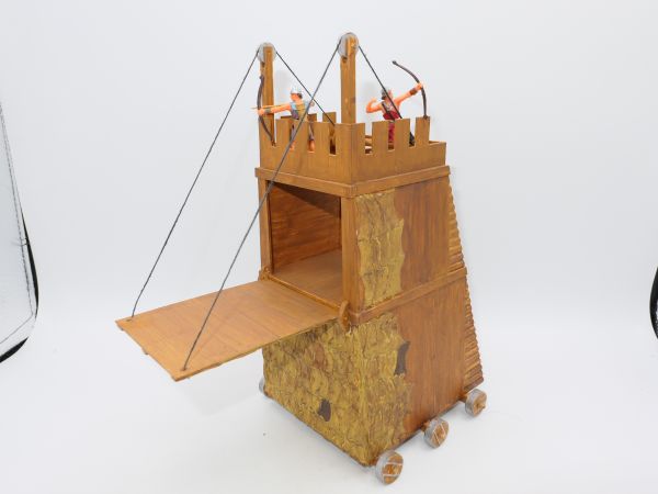 Siege tower for 4 cm Normans - great 4 cm modification (without figures)