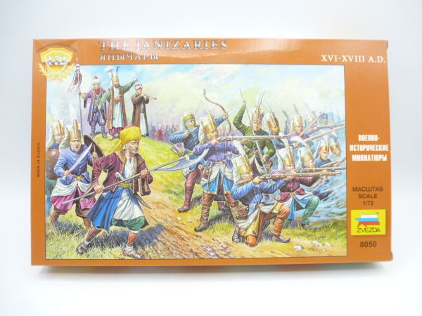 Zvezda 1:72 The Janizaries XVIII A.D, No., 8050 - orig. packaging, on cast