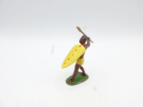 Starlux African warrior with spear + shield