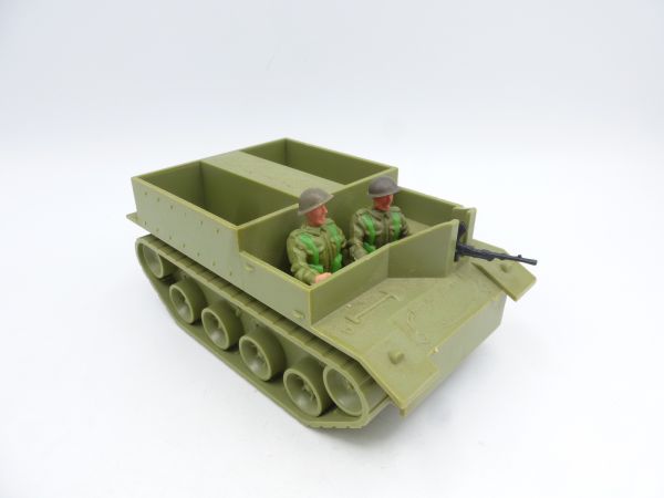 Timpo Toys Tank with English soldiers (helmet)