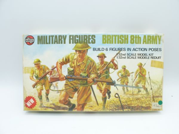 Airfix 1:32 British 8th Army, Multipose Military Figures, Nr. 03501-7