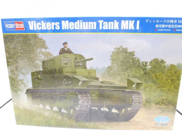 Hobby Boss 1:35 Vickens Medium Tank MKI, Nr. 83878 - ladenneu