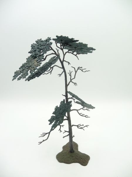 Britains Tree with dark coloured leaves, total height ca. 20 cm