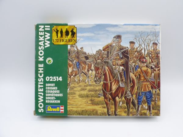 Revell 1:72 WW II, Soviet Cossacks, No. 2511 - orig. packaging, figures on cast