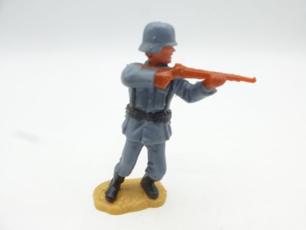 Timpo Toys Deutscher Soldat Gewehr schießend