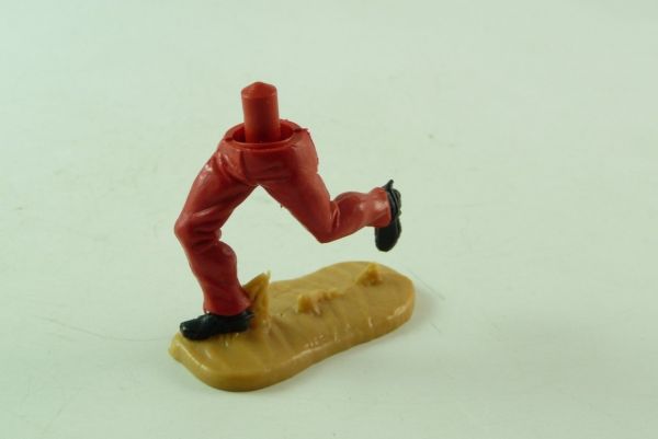 Timpo Toys Running lower part Cowboy 4th version, red