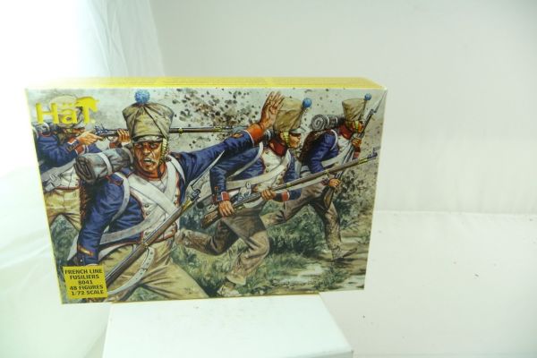 HäT 1:72 French Line Fusiliers, No. 8041 - orig. packaging, figures on cast