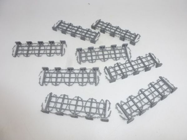 8 barbed wire fences (fine)