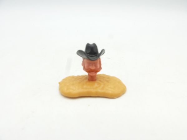 Timpo Toys Cowboy 4th version, black Stetson, brown-red hair