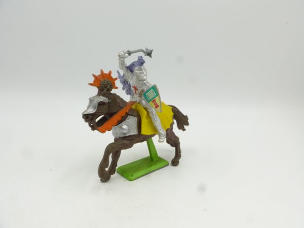 Britains Deetail Knight on horseback lunging with morning star