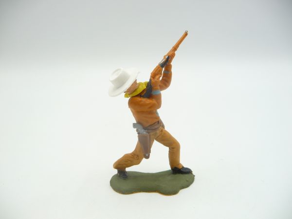 Britains Swoppets Cowboy firing into the air (made in France) - great posture