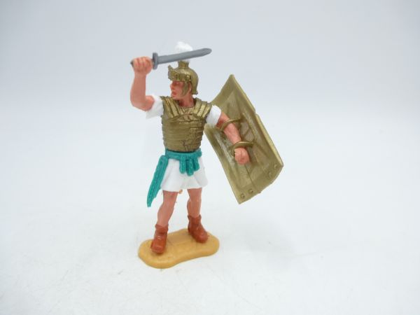 Timpo Toys Römer stehend, weiß mit Kurzschwert