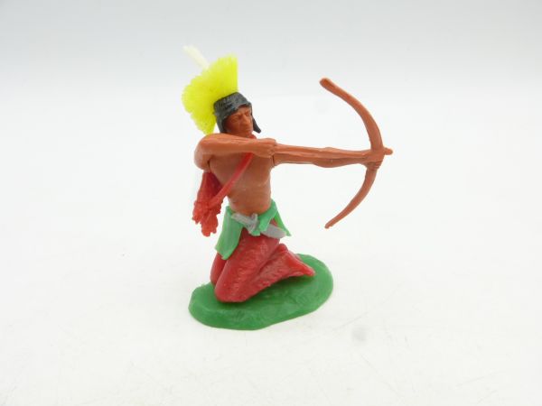 Elastolin 5,4 cm Iroquois kneeling with bow + quiver