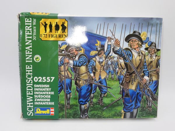 Revell 1:72 Swedish Infantry 30 Years War, No. 2557 - orig. packaging, sealed