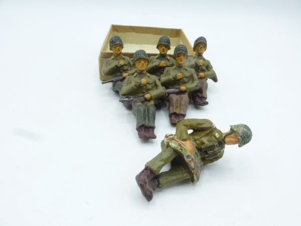 Modification 7 cm Set of American soldiers (passengers for vehicles)