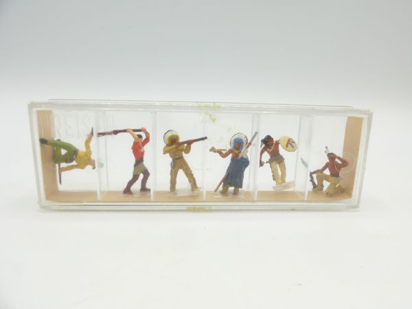 Preiser H0 6 Wild West figures, No. 131 - orig. packaging, brand new