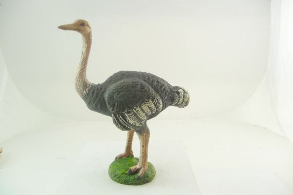 Elastolin (compound) Ostrich standing (height approx. 12 cm) - rare early version