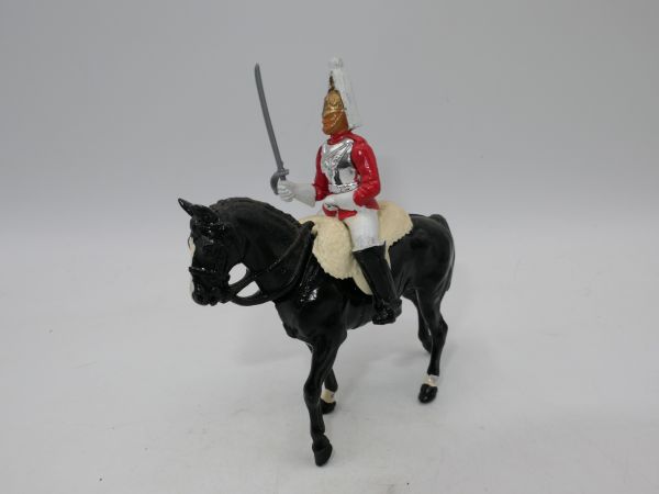 Britains Metal Life Guard with sword raised