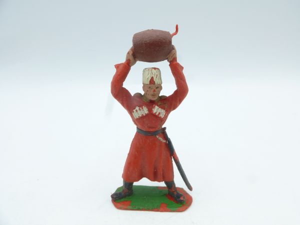 Timpo Toys Cossack throwing barrel