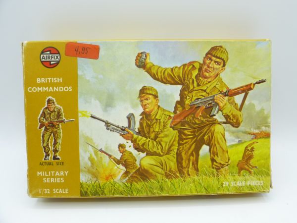 Airfix 1:32 British Commandos, No. 51454-1 - orig. packaging (old box)