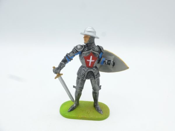 Preiser 7 cm Knight standing, No. 8934 - top condition