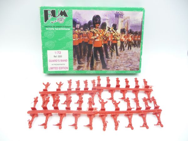 BUM 1:72 Guards Band, Ref. 0200 - Limited Edition (selten), Figuren am Guss