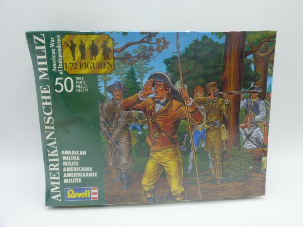 Revell 1:72 American Militia, No. 2561 - orig. packaging, shrink wrapped