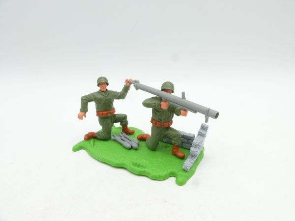 Timpo Toys Bazooka-Stellung Amerikaner