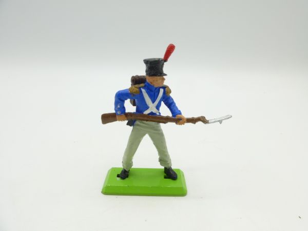 Britains Deetail Waterloo Französischer Soldat mit Bajonett vorgehend