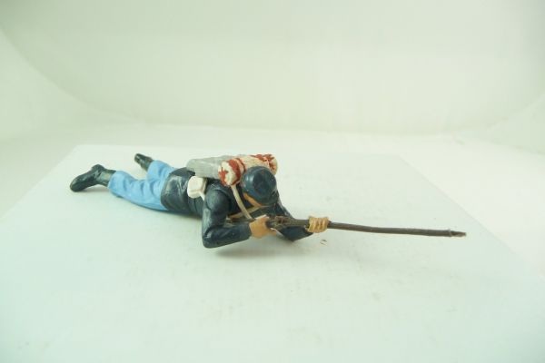 Britains Swoppets Union Army soldier lying firing