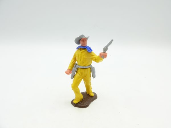 Timpo Toys Cowboy 2. Version mit Pistole - tolle Kombi, schöne Bodenplatte