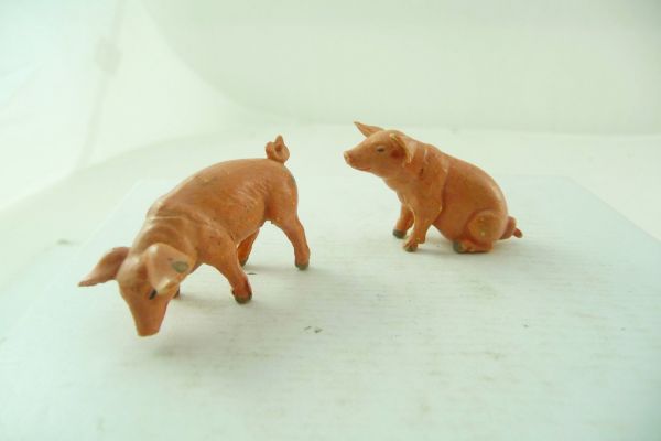 Elastolin 2 piglets, No. 3830, painting 2 - early version