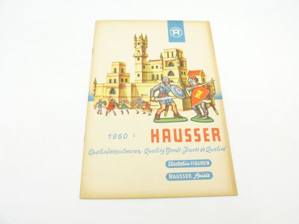 Original Hausser Katalog 1960, 27 Seiten - sehr guter Zustand