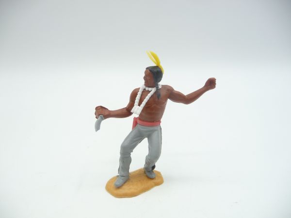 Timpo Toys Indian 3rd version with knife
