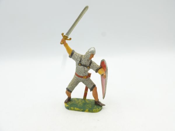 Preiser 7 cm Bayeux Normanne mit Schwert und Schild