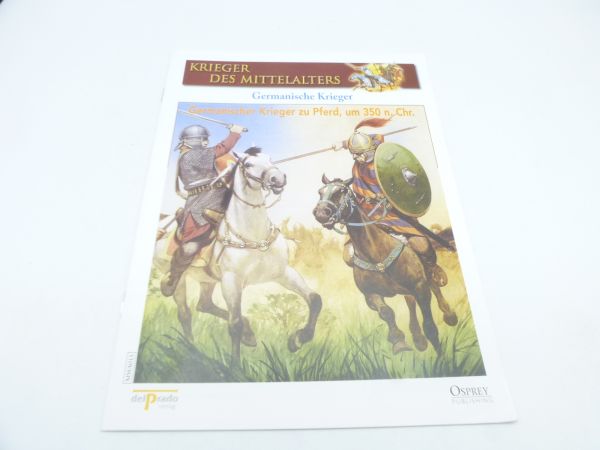 del Prado Booklet No. 015, Germanic warrior on horseback