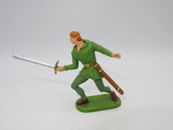Preiser 7 cm Bayeux Norman fighting with sword, No. 51004 - orig. packaging