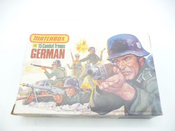 Matchbox 1:32 15 Combat Troops German - OVP, versiegelt, Box mit Lagerspuren