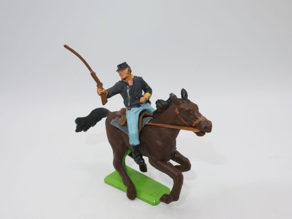 Britains Deetail Northerner riding, rifle high - great horse