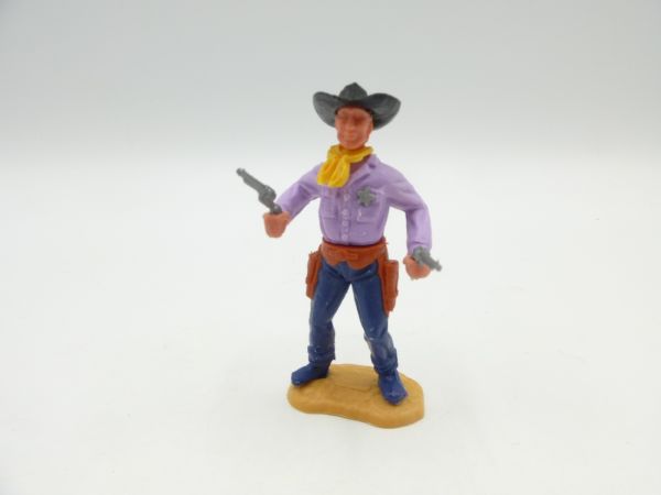 Timpo Toys Sheriff 2. Version, flieder