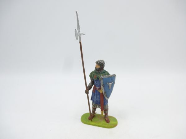 Knight standing with spear + shield - great modification
