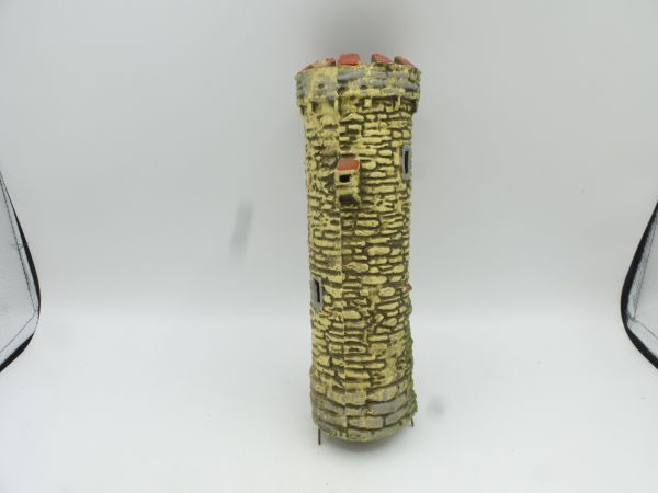 Round tower for castle, height 22 cm - used, see photos