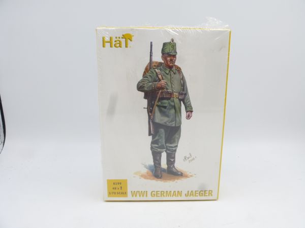 HäT 1:72 WW I German Jaeger, No. 8199 - orig. packaging, shrink wrapped