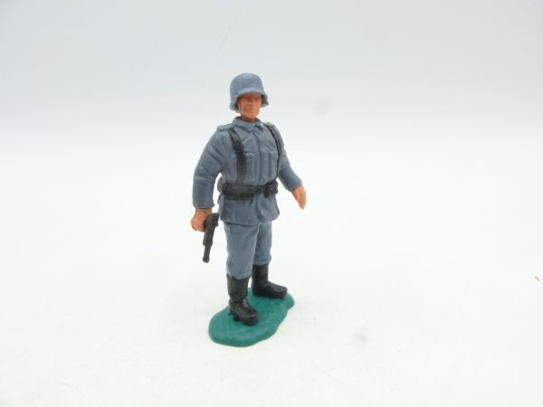 Timpo Toys Deutscher Offizier WWII mit Luger Pistole 