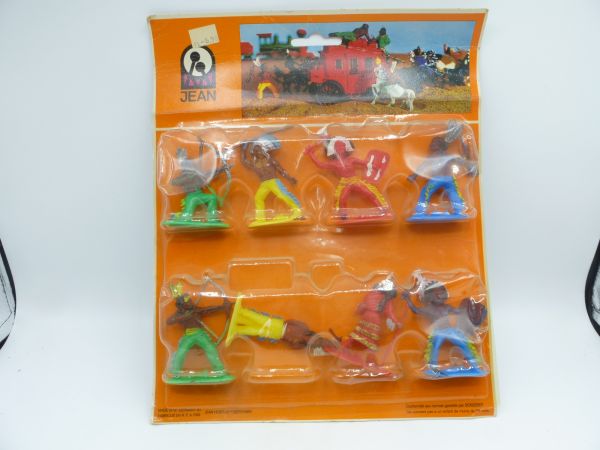 Jean 8 Indians (one-piece) - in blister pack