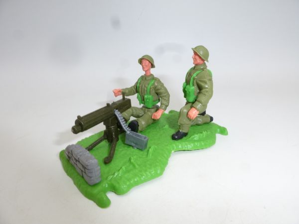 Timpo Toys Amerikanische MG-Stellung