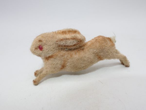 Field hare with fabric/velvet surface, without tail - marked see photos