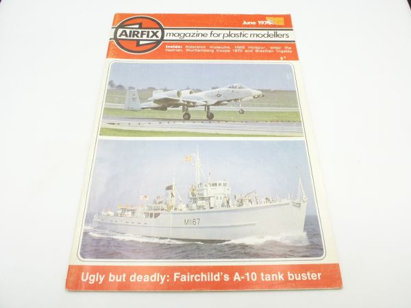 Airfix magazine for plastic modellers, June 1977