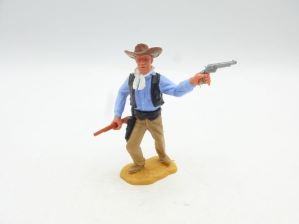 Timpo Toys Cowboy standing with rifle + pistol