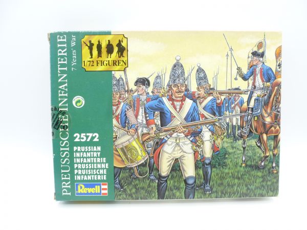 Revell 1:72 Prussian Infantry, No. 2572 - orig. packaging, figures loose
